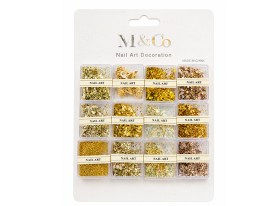 Pack 12 cajitas acrilicas con decorativos surtidos 